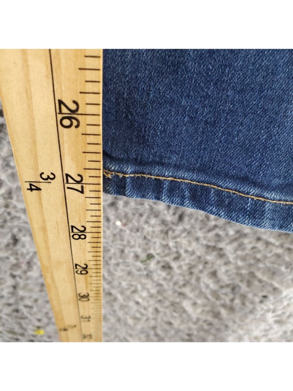 Madewell Jeans Womens Size 29 Blue High-Rise Skinny Stretch *Read* - Picture 9 of 12